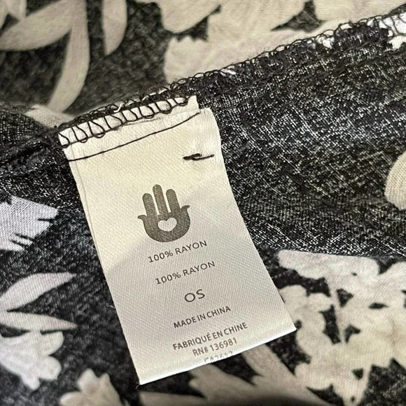 Spiritual Gangster Maya Tie Front Kimono One size - Picture 6 of 7